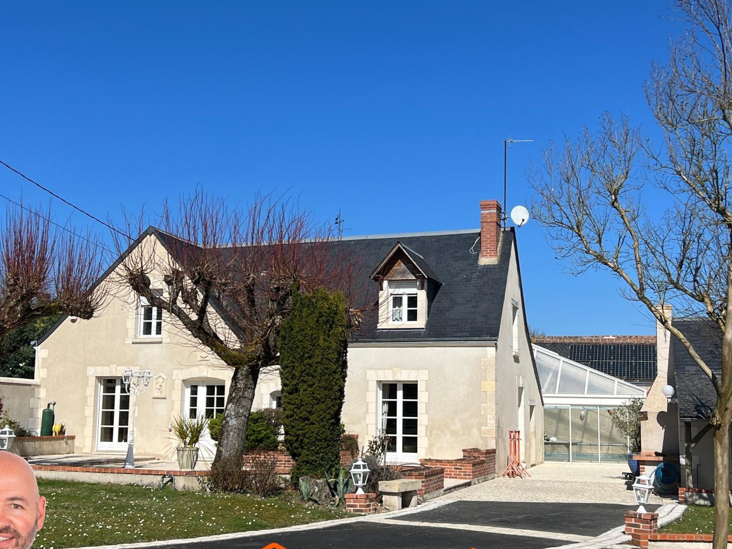 Maison à vendre - 7 pièces - 290m2 - La Croix-En-Touraine (37150)