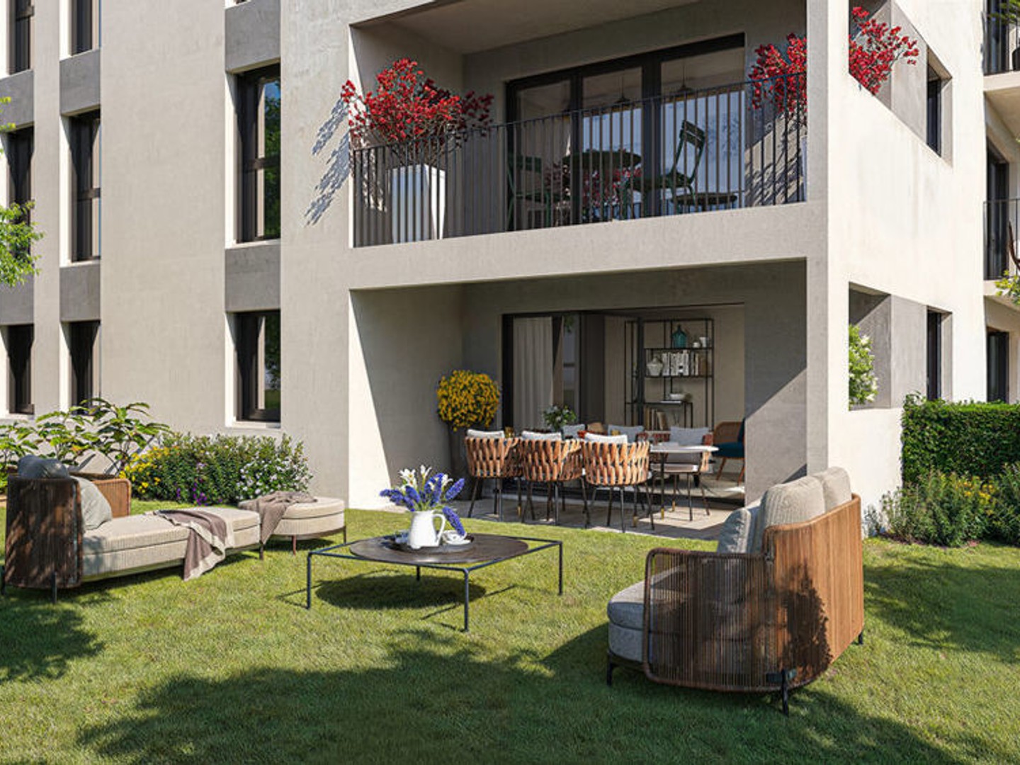 Appartement T2 47m² avec terrasse de 7m²