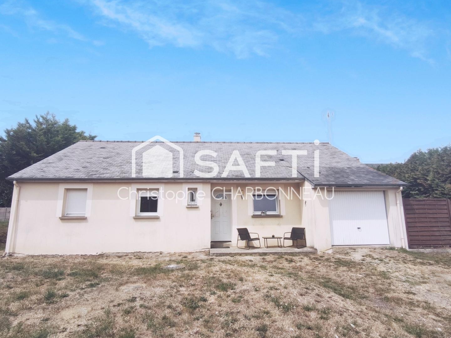 MAISON DE PLAIN PIED EN CAMPAGNE DE MINIAC MORVAN