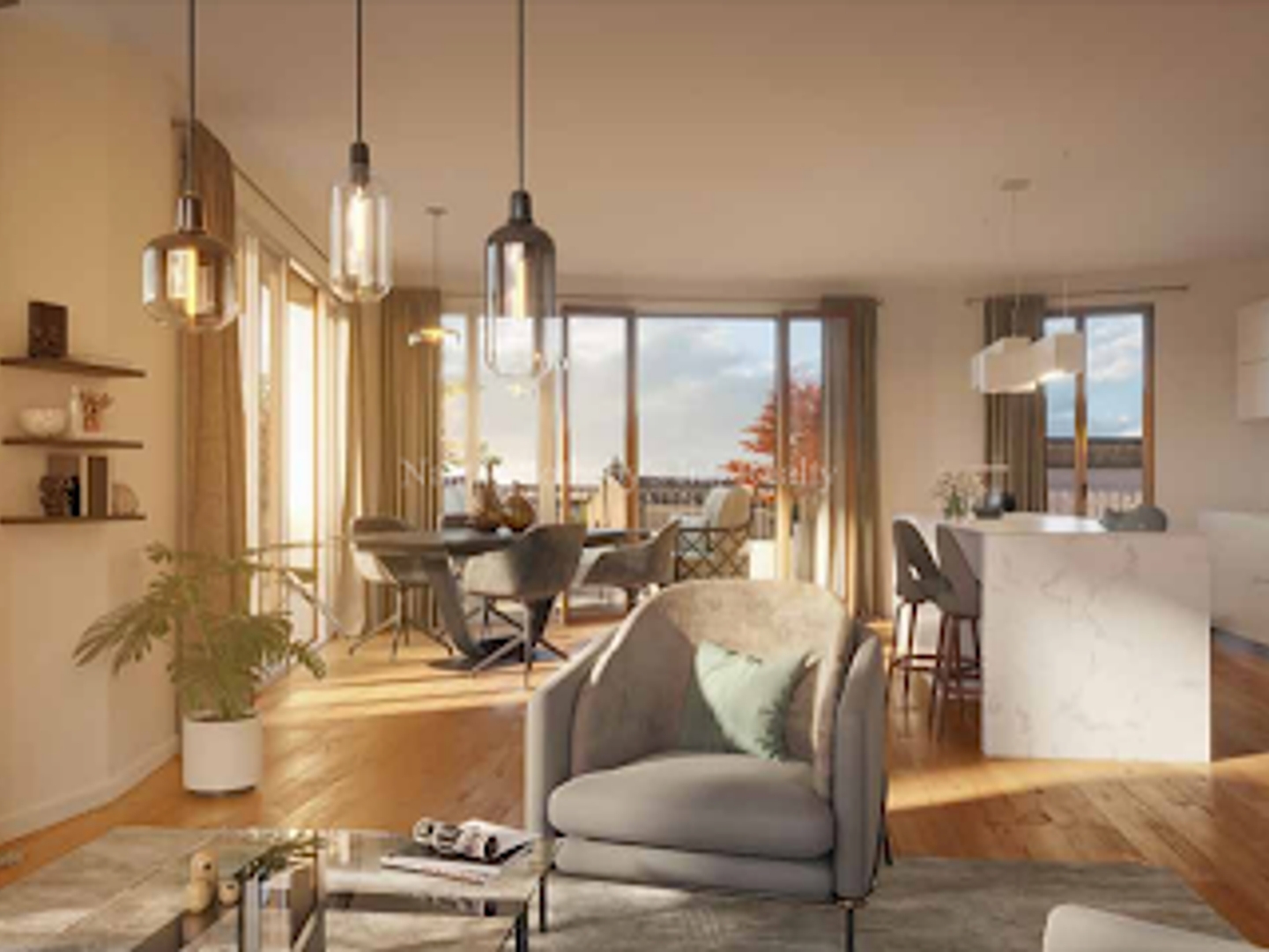 Appartement à vendre - 5 pièces - 154m2 - Nantes (44000)