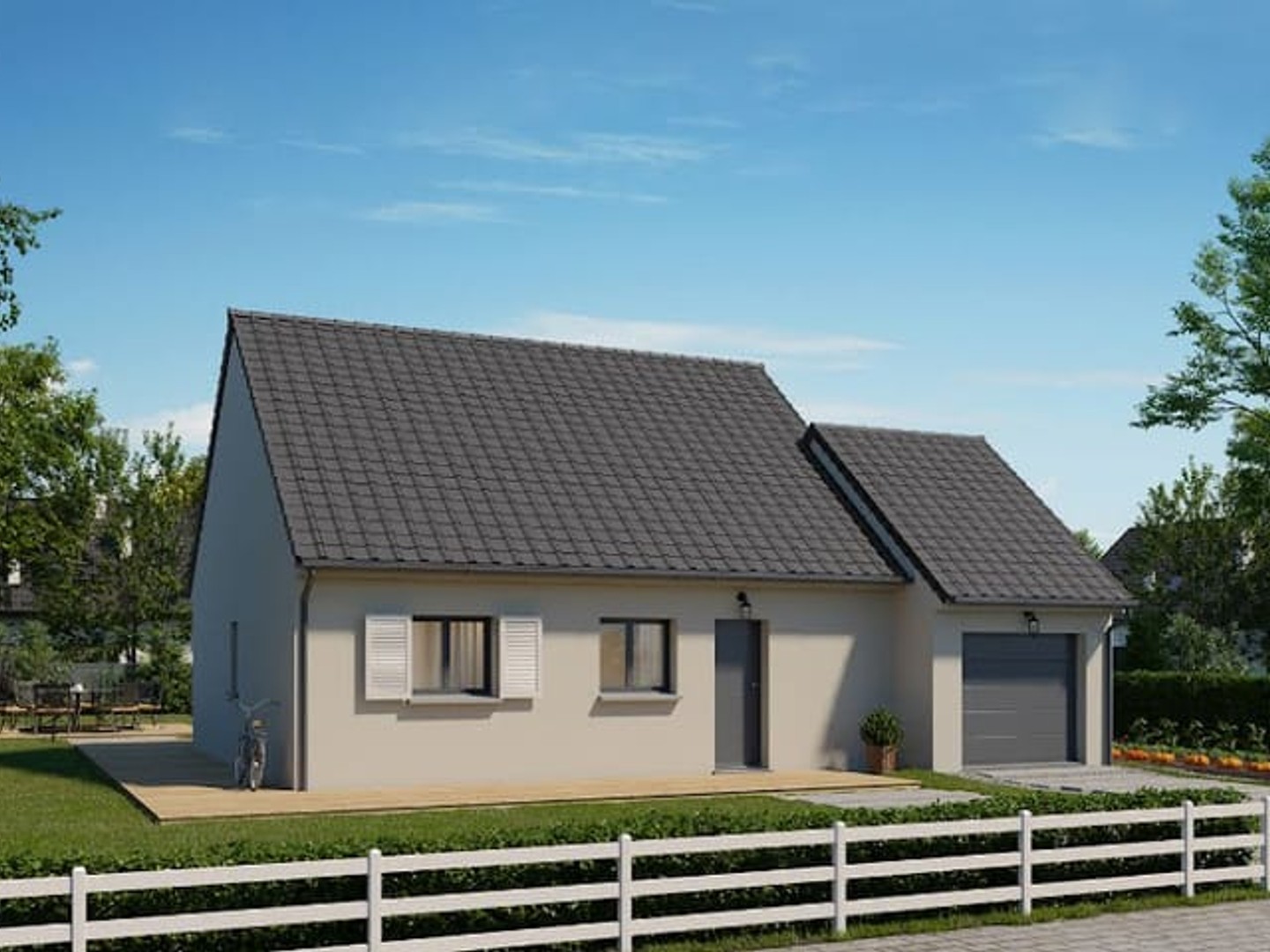 Maison 3 pièces 70 m²