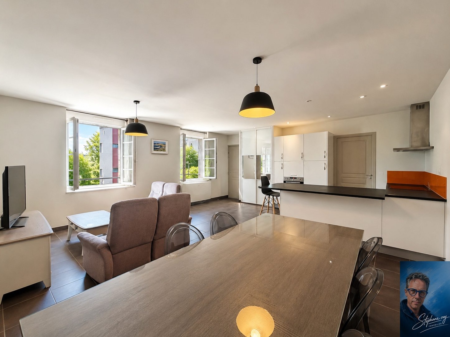 Appartement à vendre - 4 pièces - 92m2 - Lannion (22300)