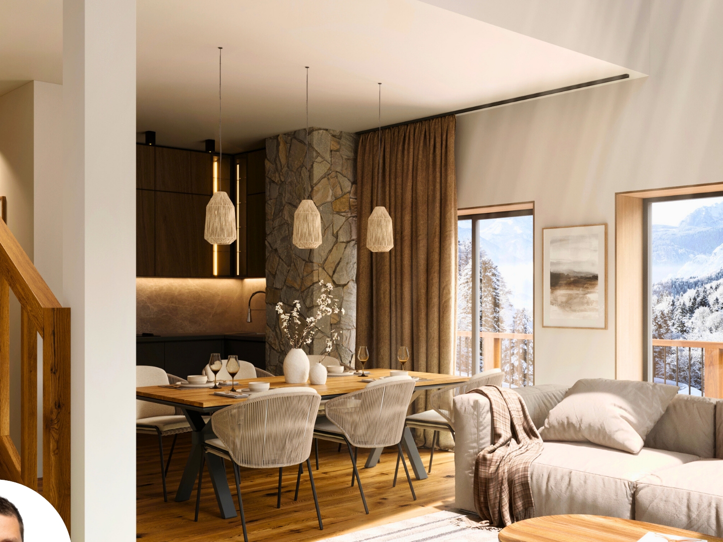 Appartement à vendre - 2 pièces - 48m2 - Les Houches (74310)