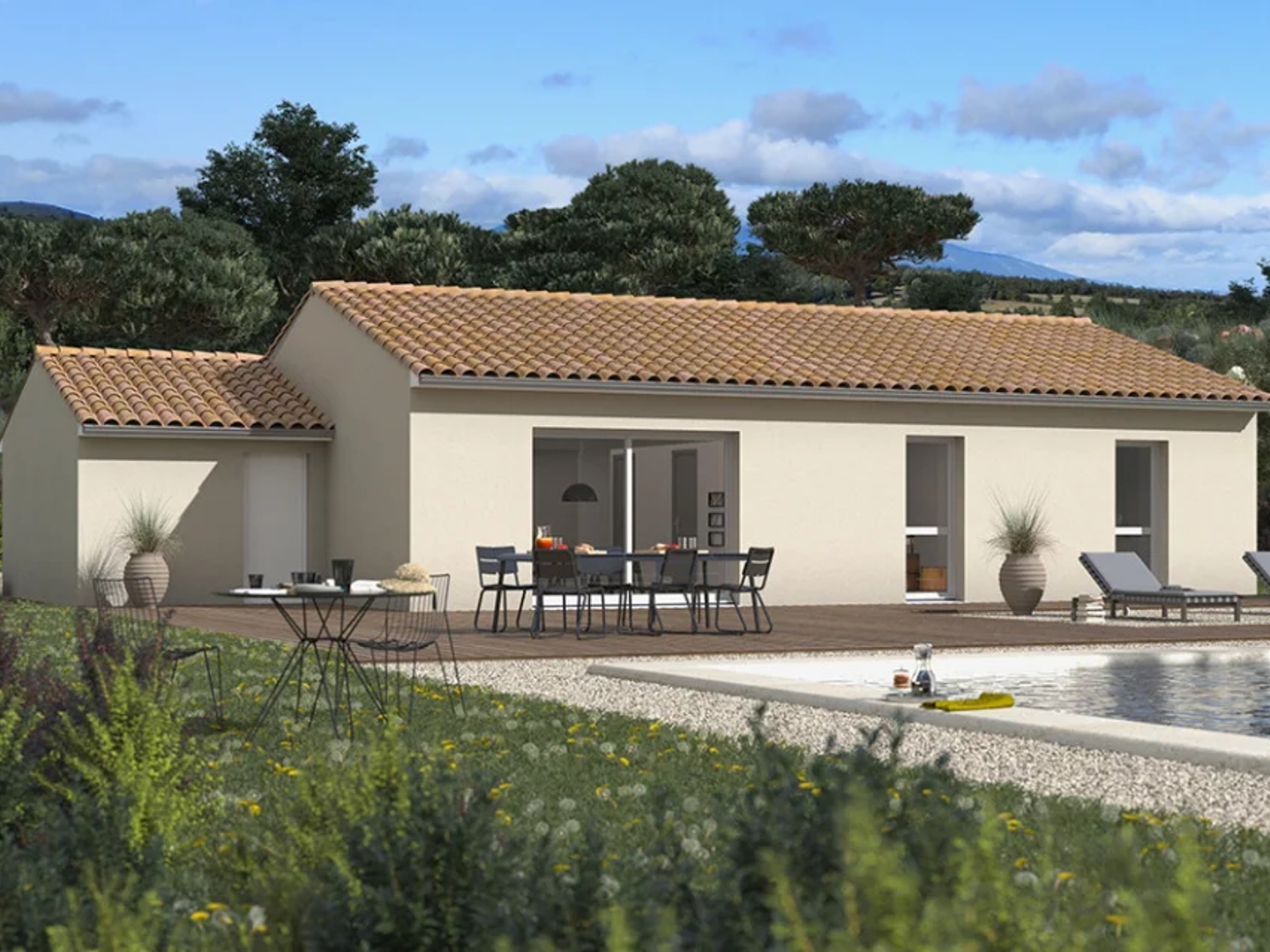 Maison à vendre - 4 pièces - 73m2 - Mézens (81800)