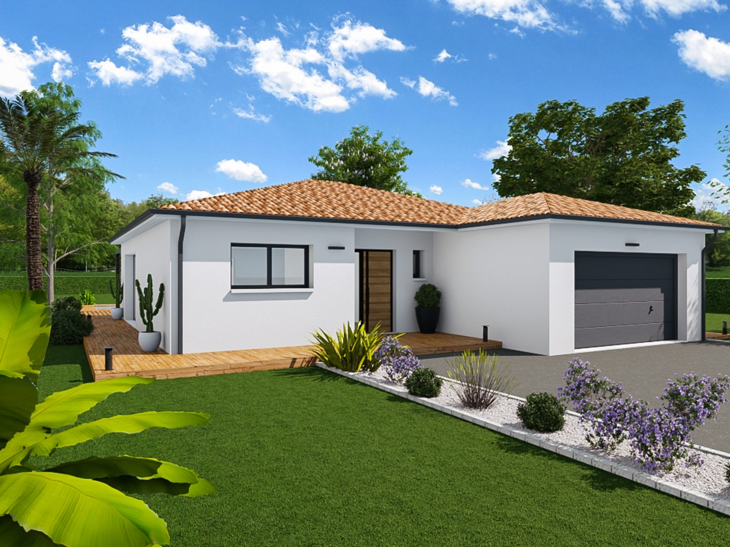 Terrain + maison à vendre à Castelnau de lévis