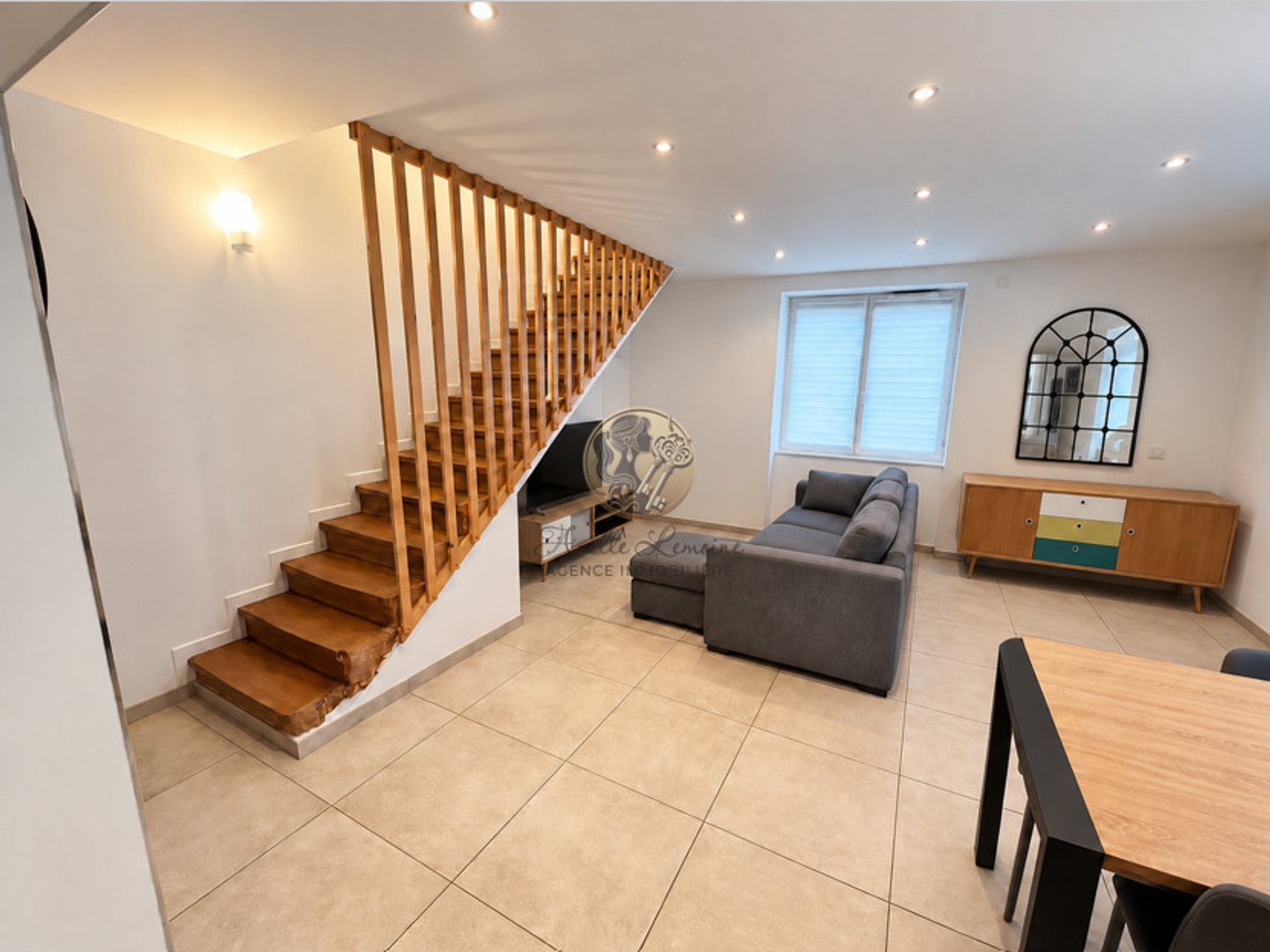 Vends maison de village - 88 m² - 3 pièces, 2 chambres - Anse 69480