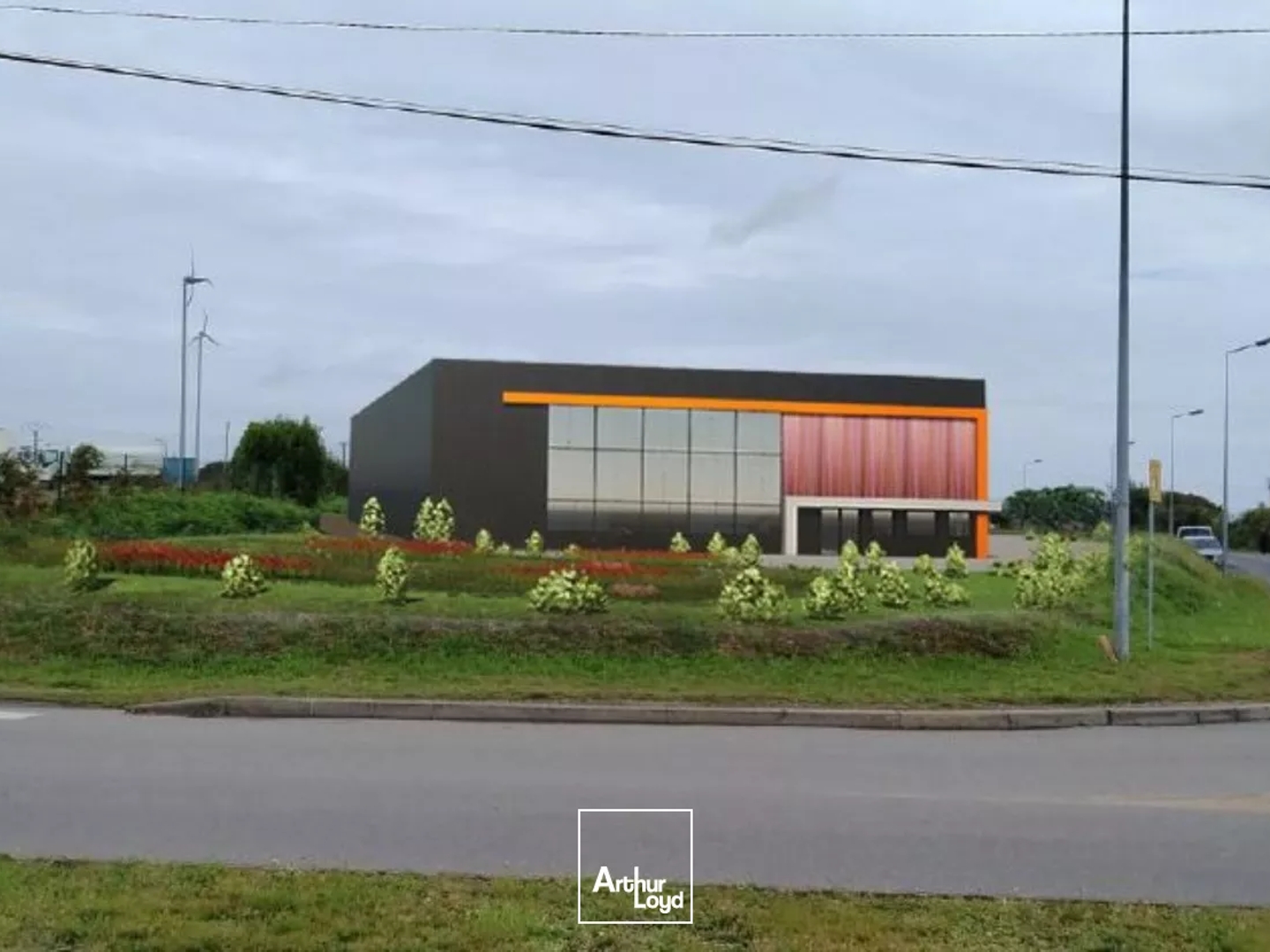 BATIMENT ACTIVITE 2 500 M² VISIBILITE RN 12 AXE MORLAIX BREST
