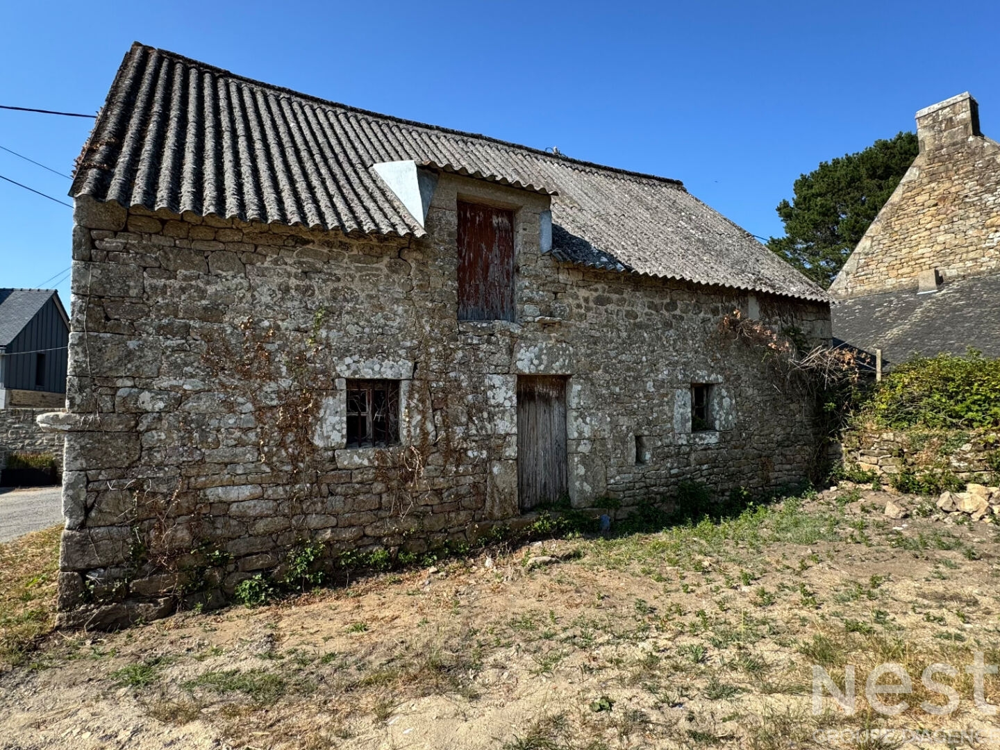 Maison en pierre à rénover