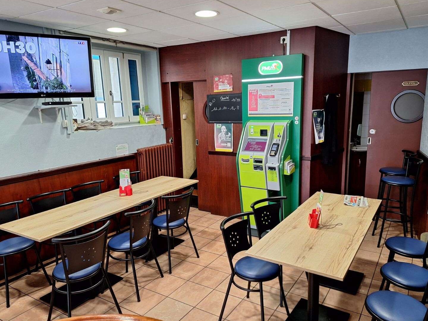 Vente bar tabac FDJ PMU très rentable région Evron