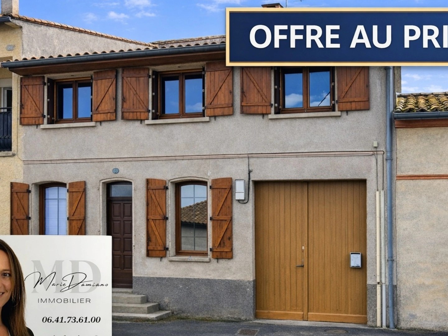 Maison à vendre 4 pièces PECHBONNIEU (31)
