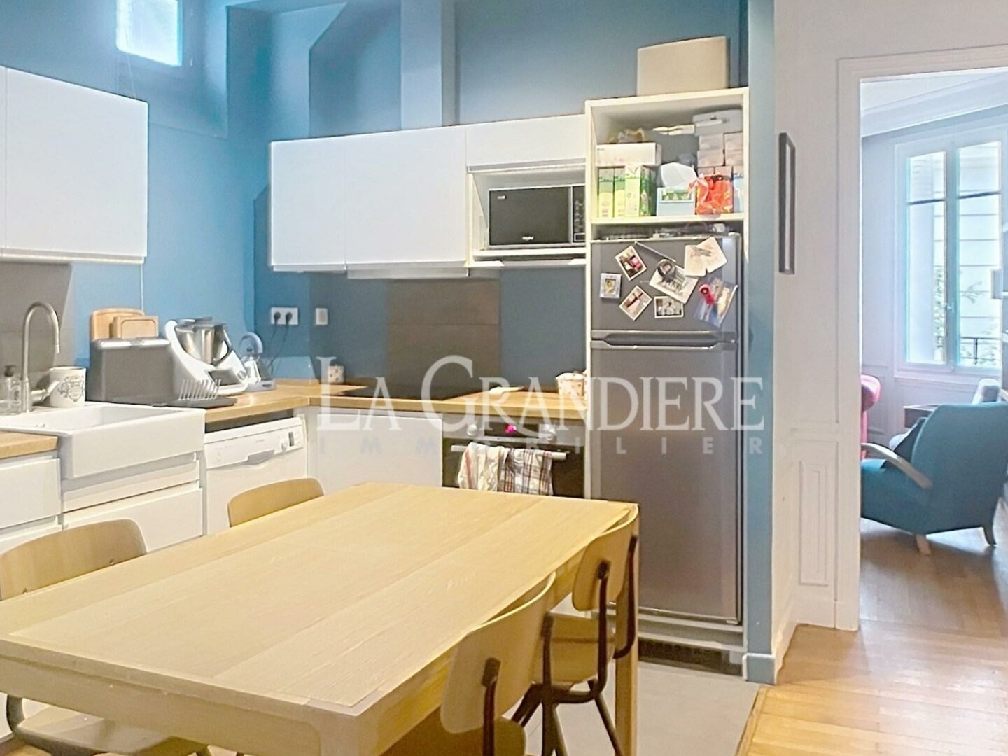 Appartement à vendre - 3 pièces - 62m2 - Paris 16e (75016)