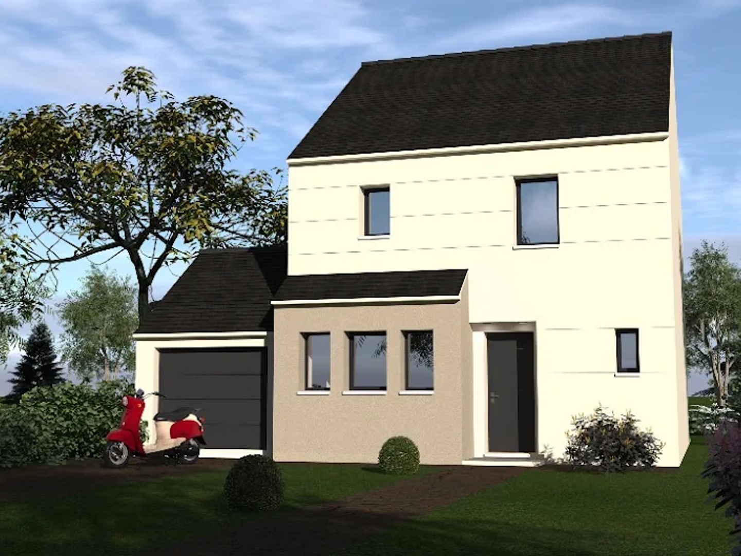 Maison à vendre - 4 pièces - 100m2 - Aubergenville (78410)
