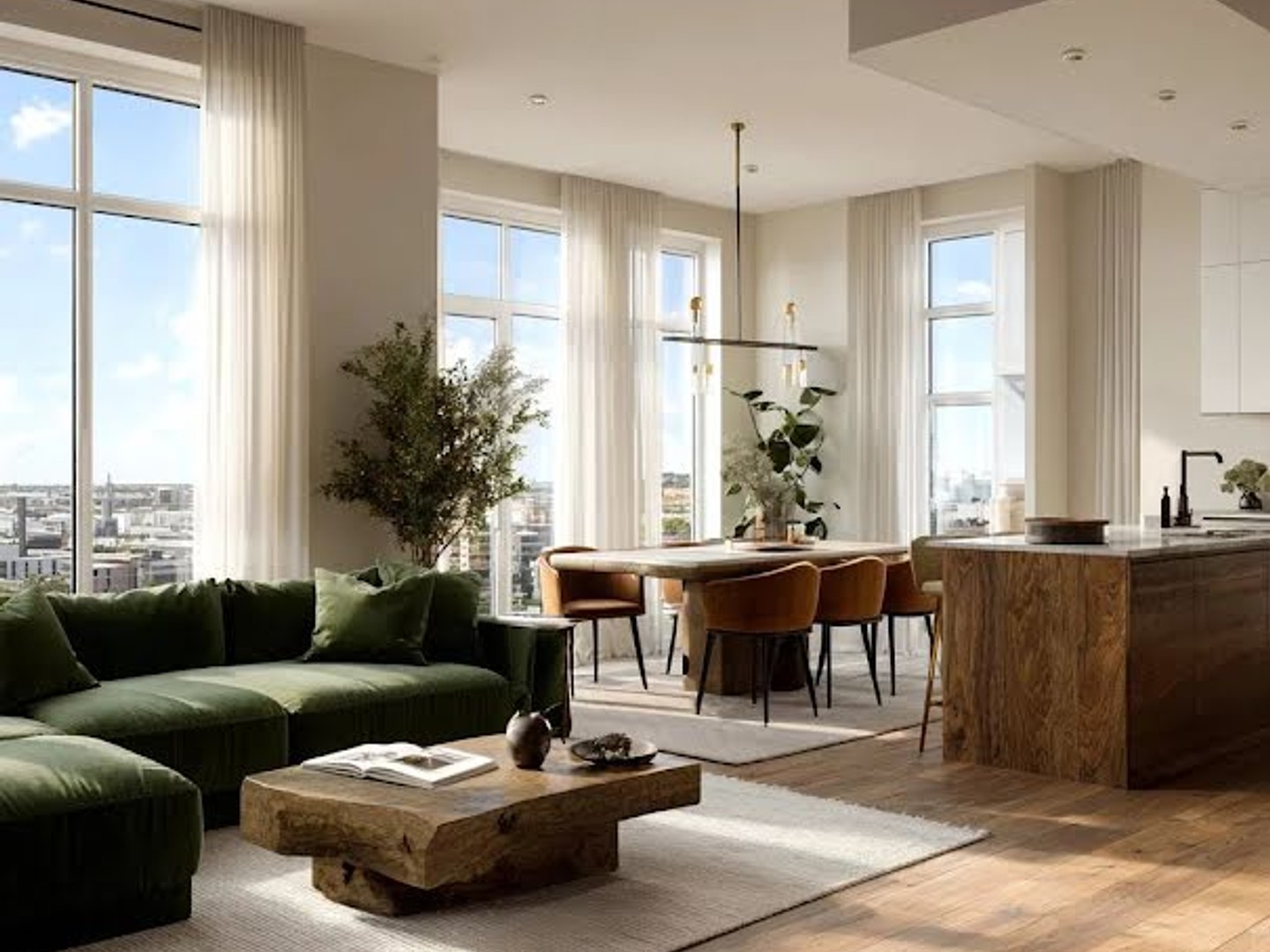 Appartement 3 pièces 60 m²