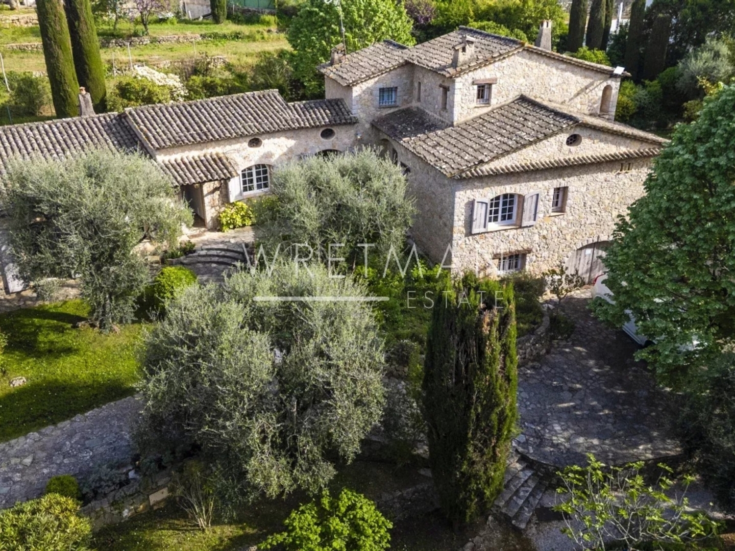 Belle Villa en Pierre au Coeur d'un Jardin Provencal - Grasse St Jacques