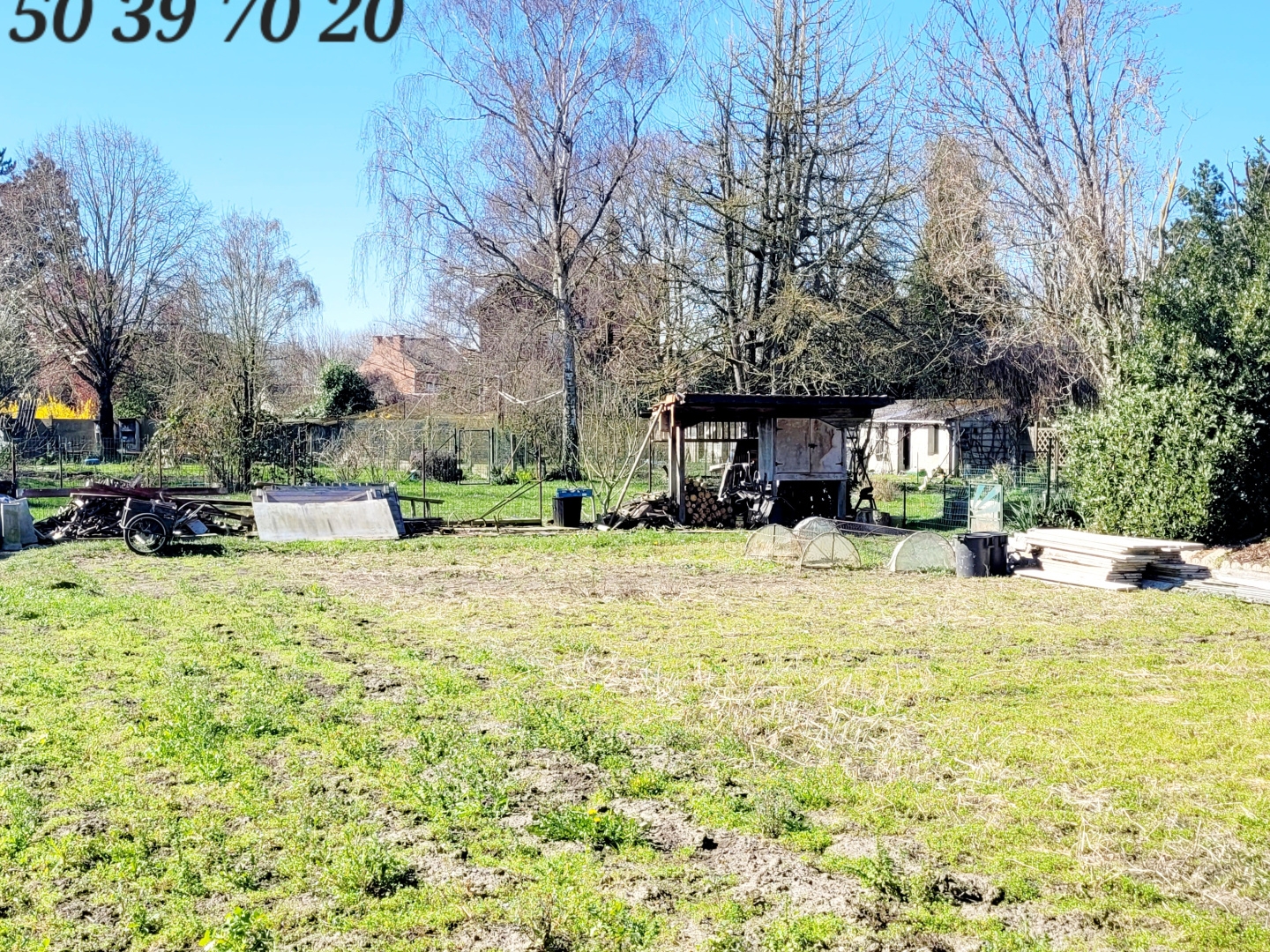 Terrain à vendre - 1215m2 - Bauvin (59221)