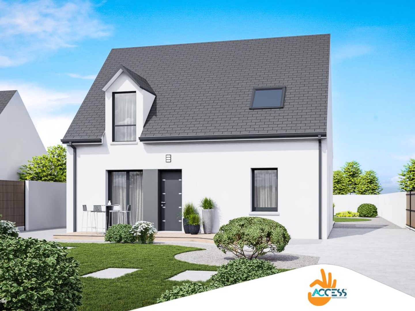 Terrain + maison 93 m²