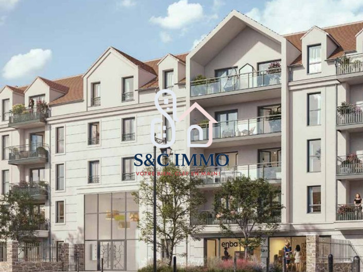 Appartement 3 pièces 65 m²