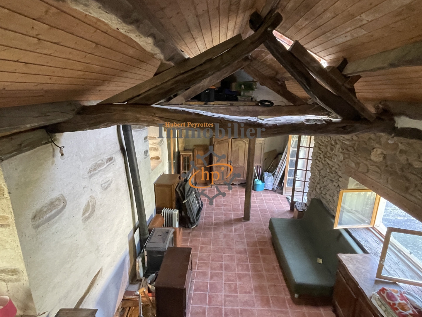 Maison à vendre - 2 pièces - 80m2 - Balaguier-Sur-Rance (12380)