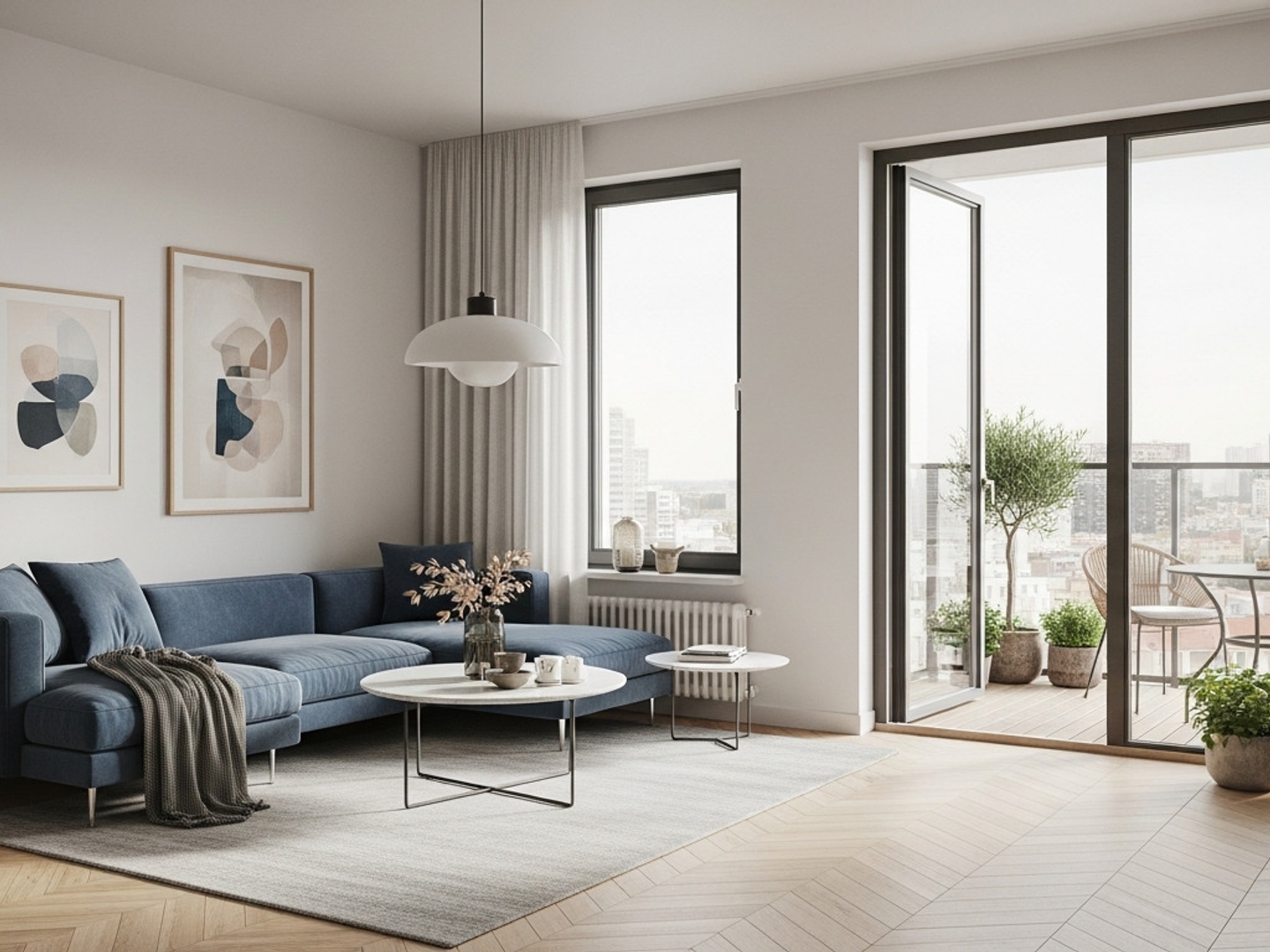 3 PIÈCES de 48.7m² + UNE TERRASSE + PARKING - VANNES