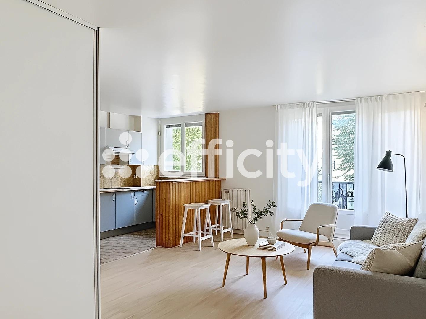 Appartement à vendre - 1 pièce - 32m2 - Chilly-Mazarin (91380)