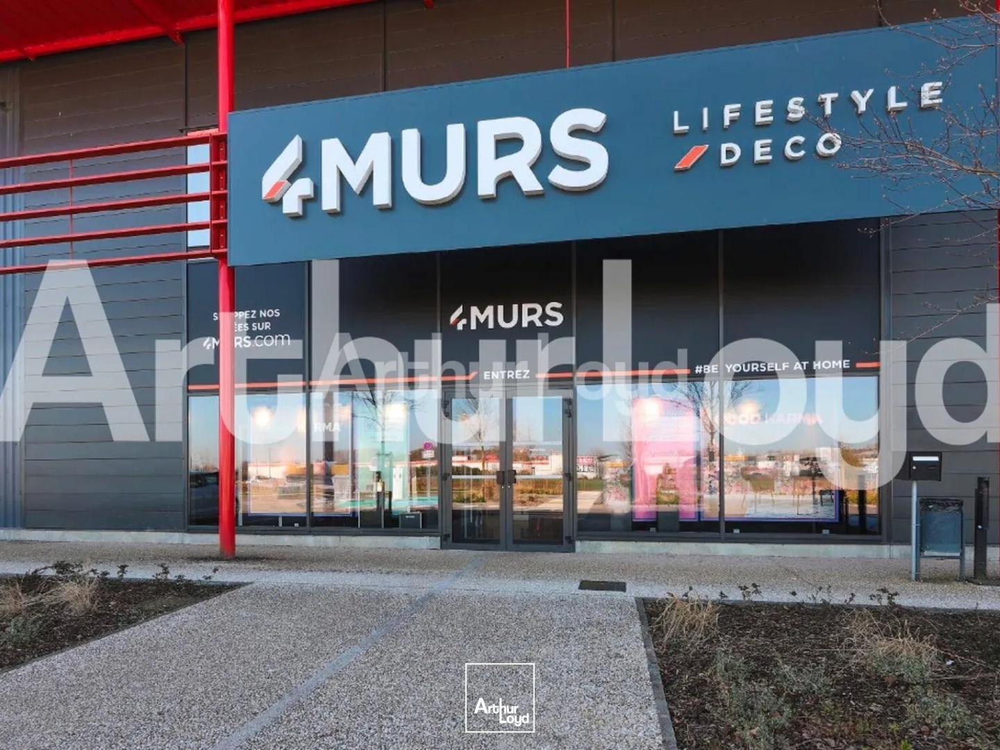 Vente local commercial retail park Bruay-la-Buissière visibilité maximale