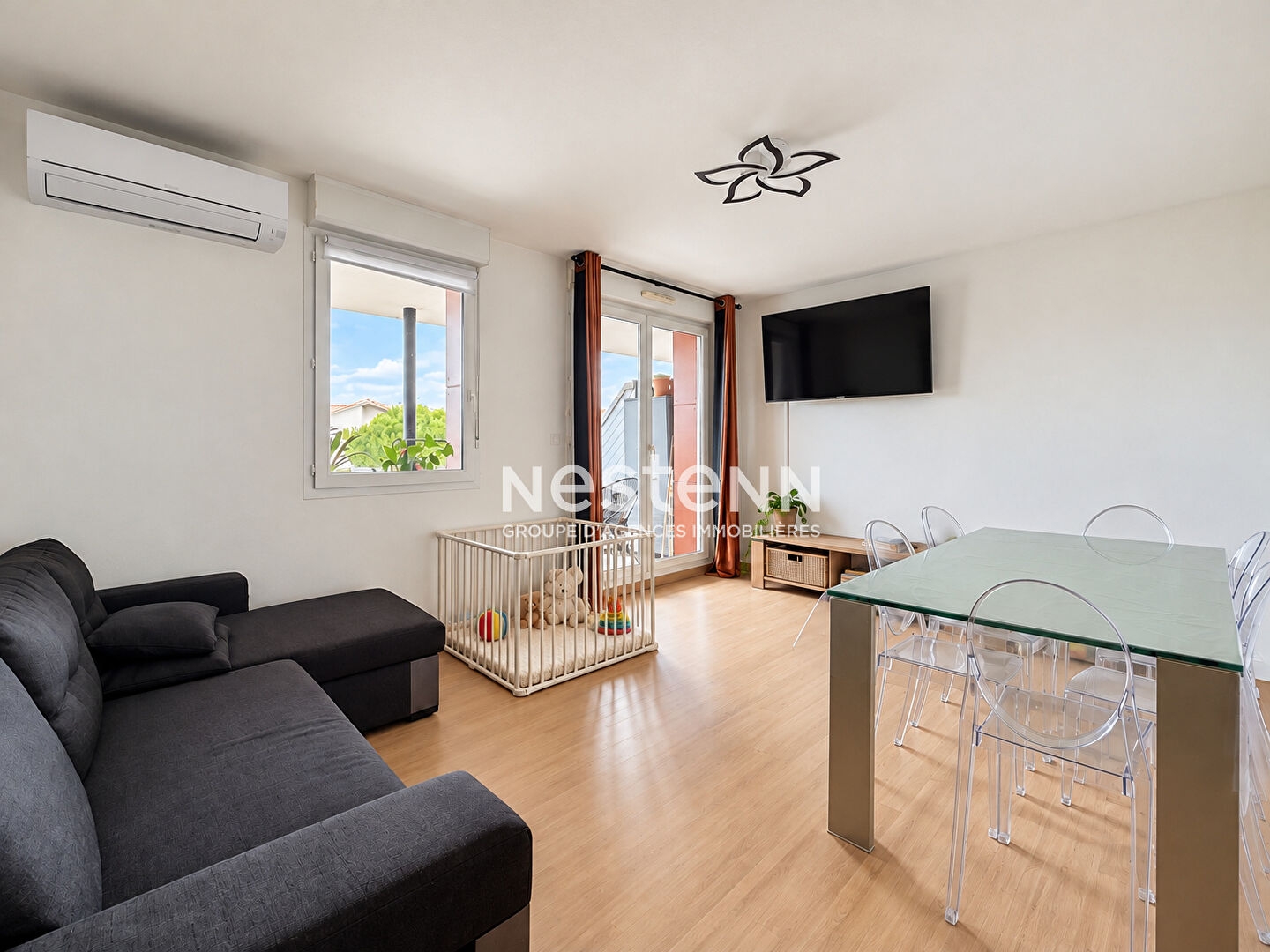 A VENDRE - EAUNES - Appartement T3 avec deux places de parking