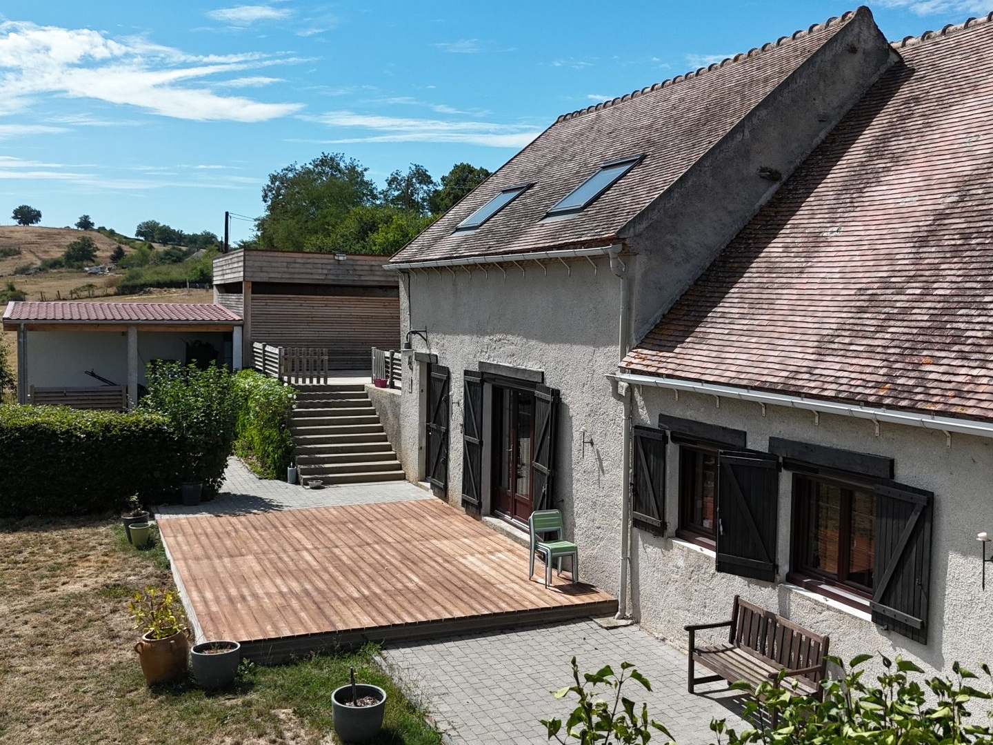 Maison à vendre - 4 pièces - 150m2 - Bellenaves (03330)