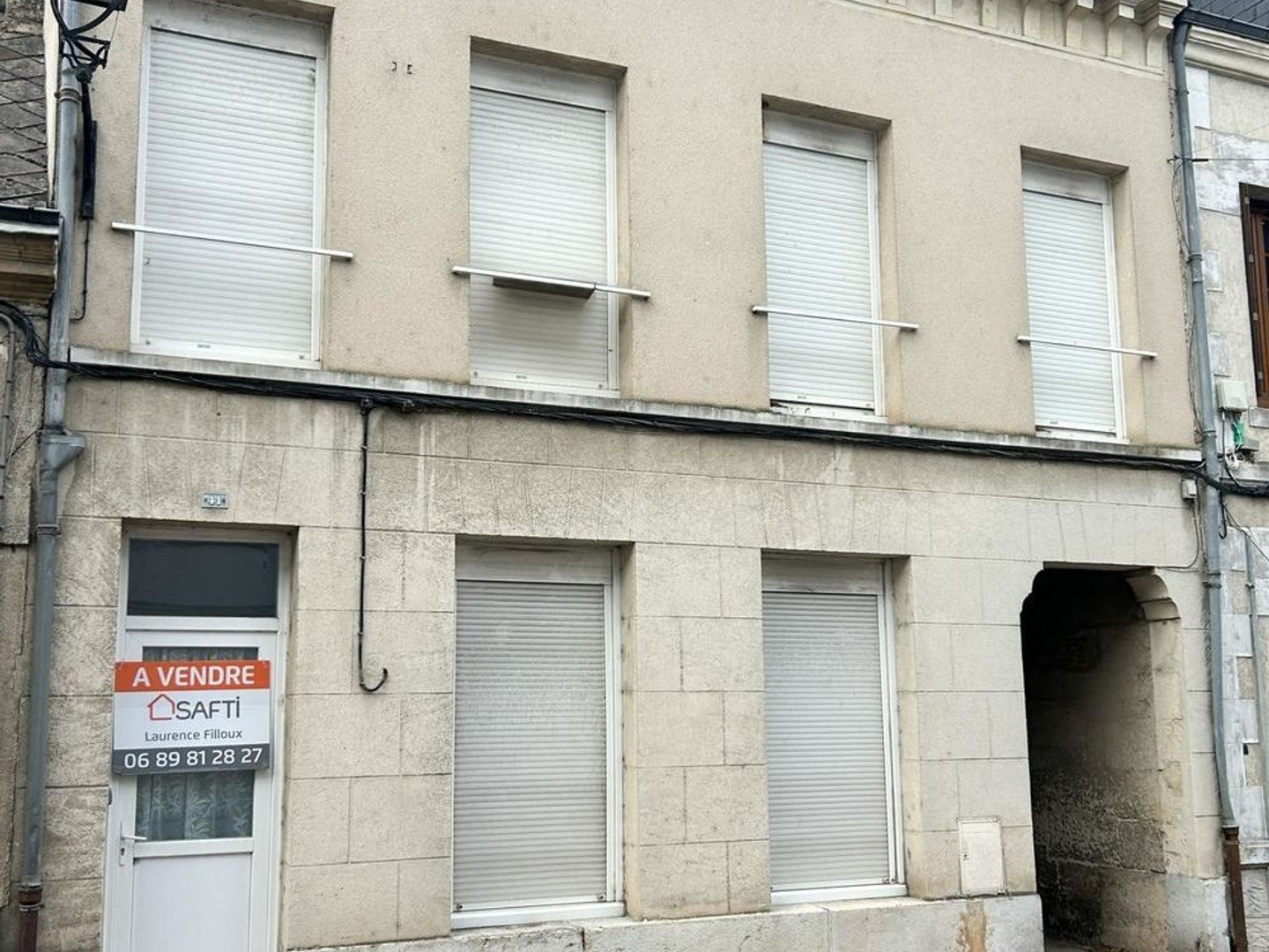 Maison de ville avec jardin et dépendance