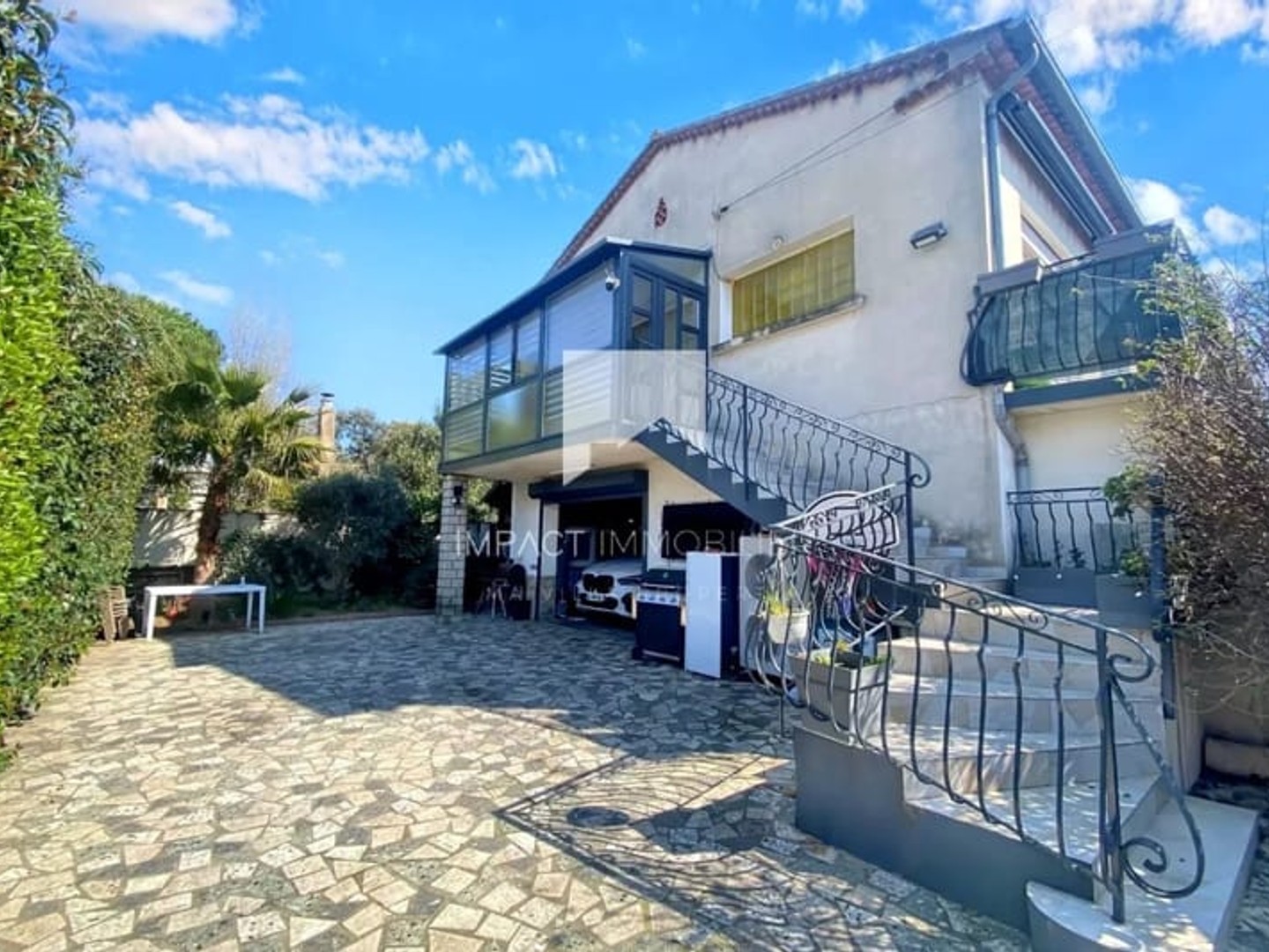 La Crau (83) - Élégant appartement-villa avec entrée indépendante, jardin, terrasse plein sud et garage