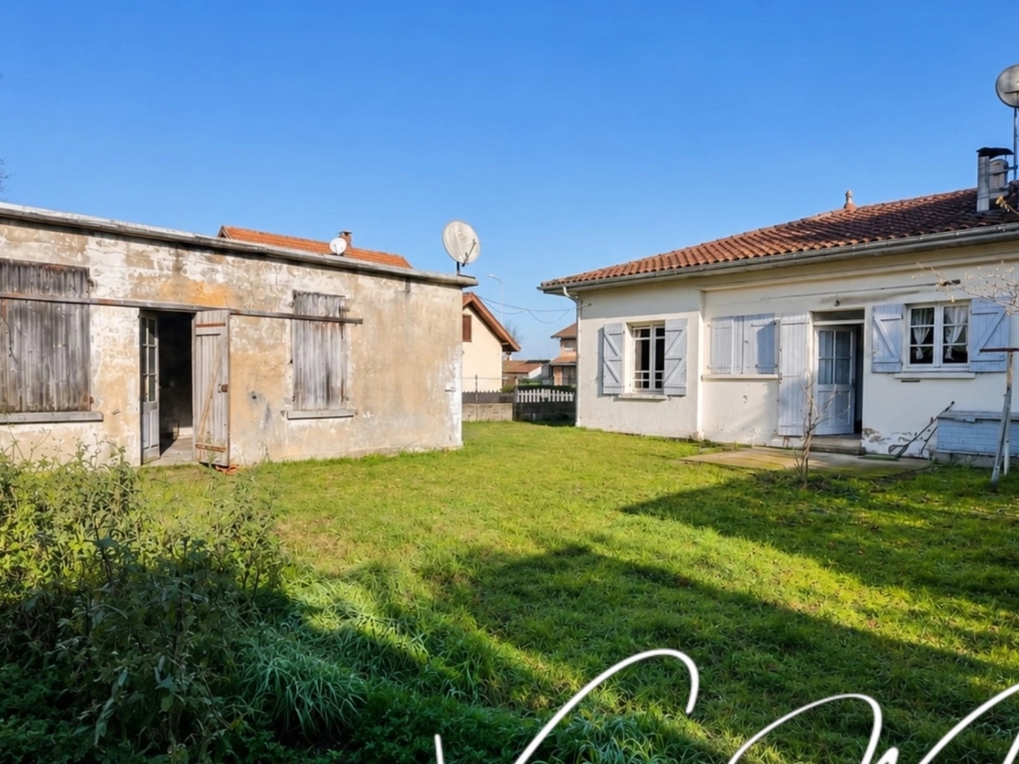 MIMIZAN A 6KMS DE LA PLAGE - Maison de plain-pied 1920 à réinventer - fort potentiel