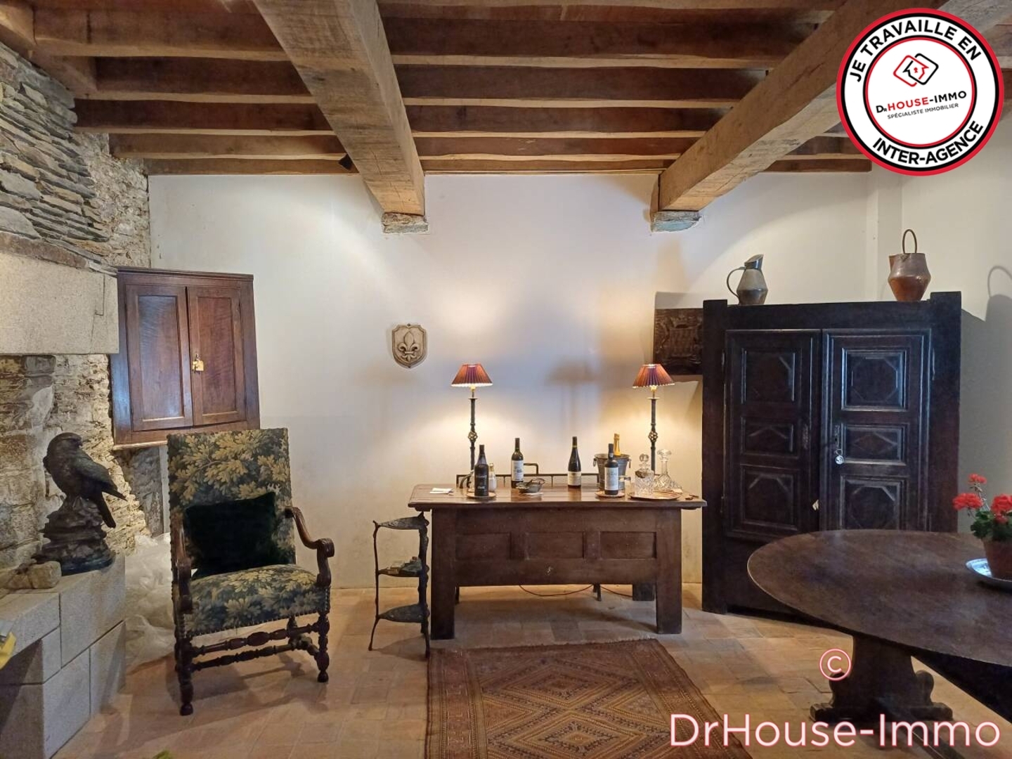 Maison à vendre - 3 pièces - 48m2 - Rochefort-En-Terre (56220)