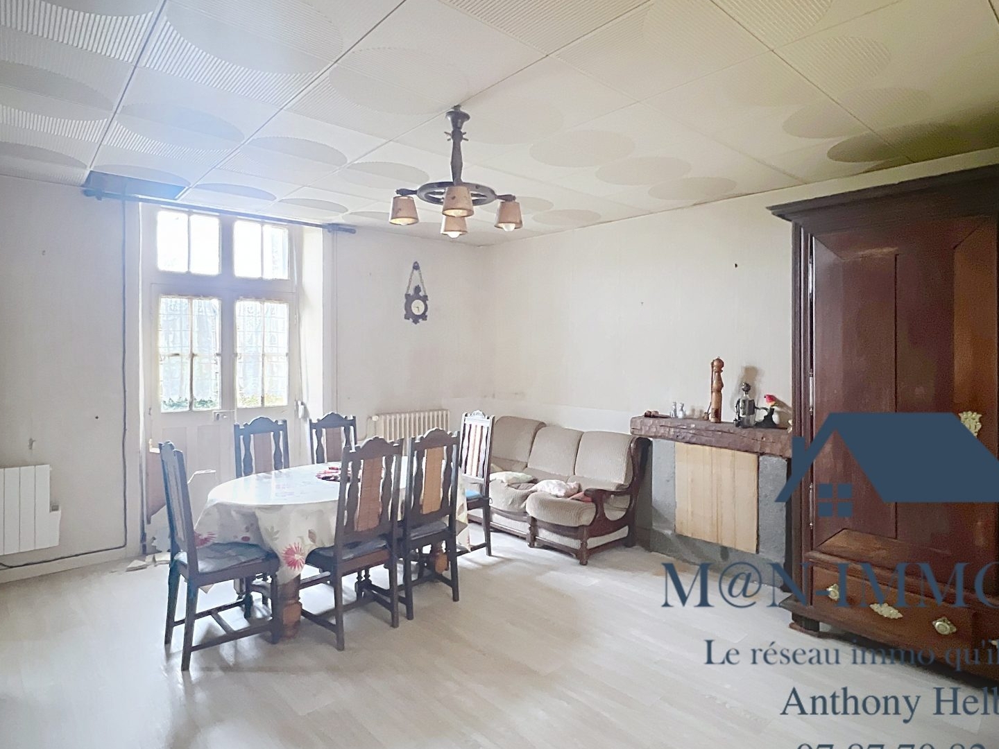 Maison à vendre - 10 pièces - 120m2 - Uzel (22460)