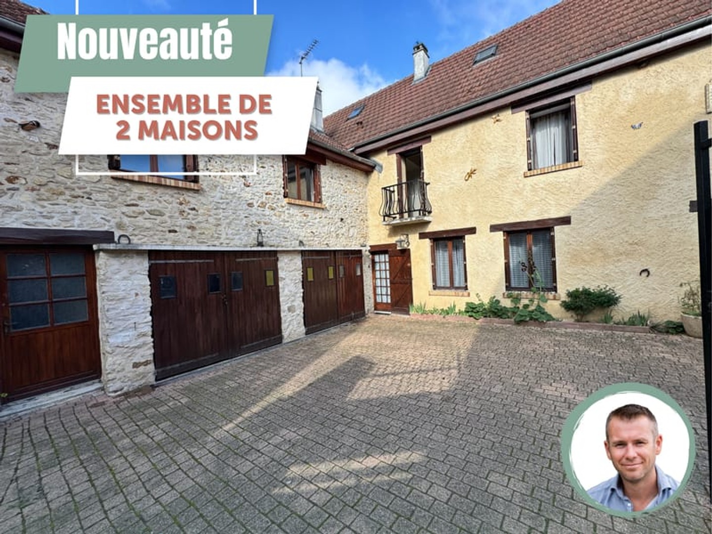 Ensemble immobilier composé de 2 maisons
