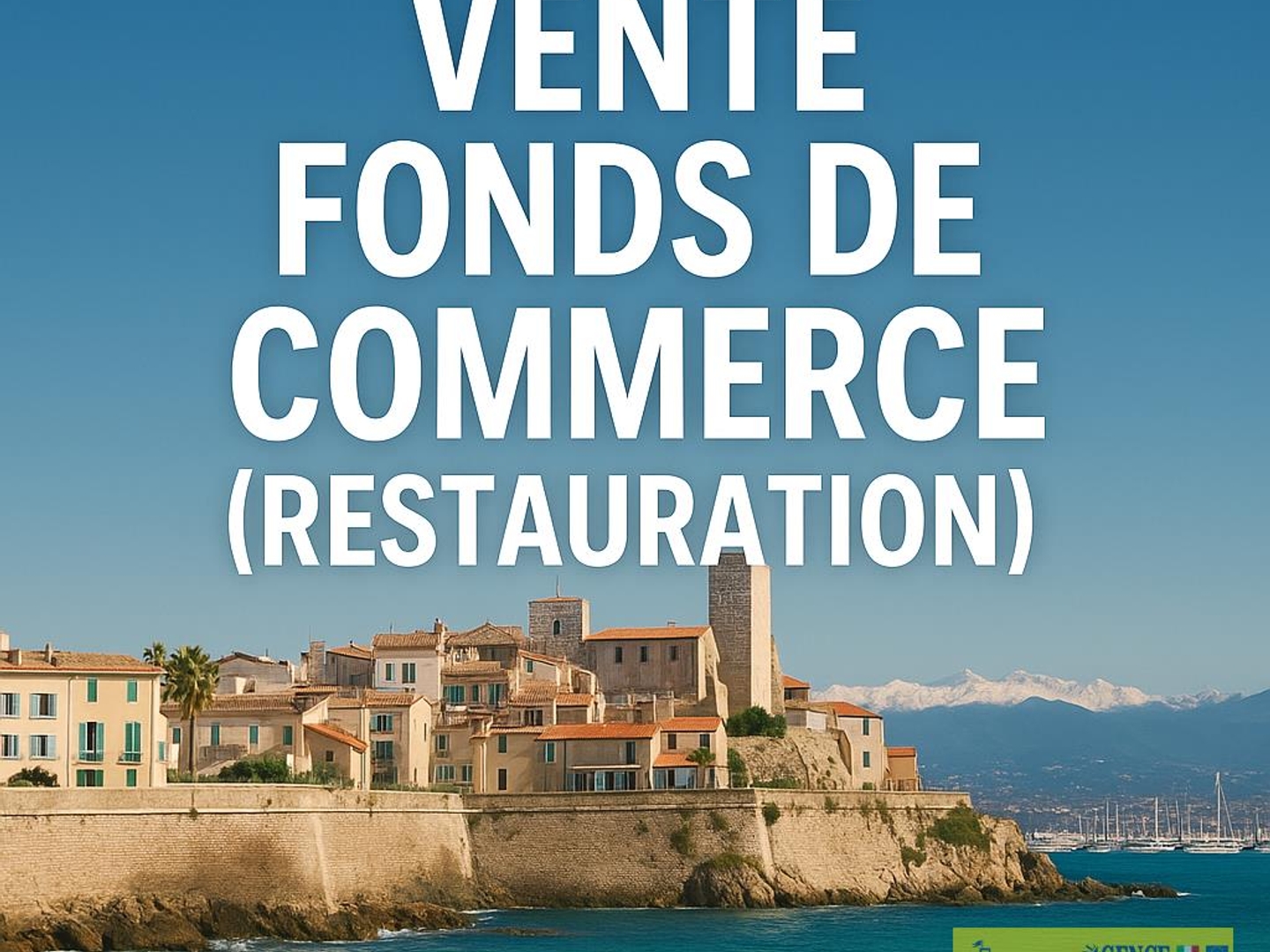À vendre : Fonds de commerce Restaurant Antibes (secteur Ilette), à deux pas de la mer