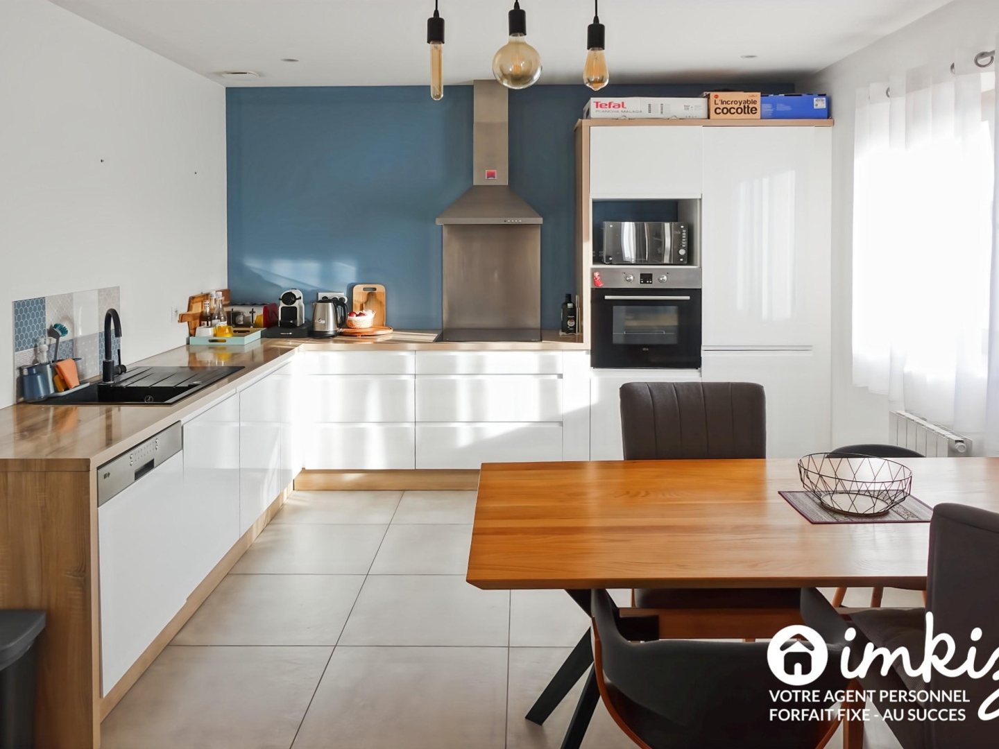 Appartement T3 centre avec terrasse cave + parking