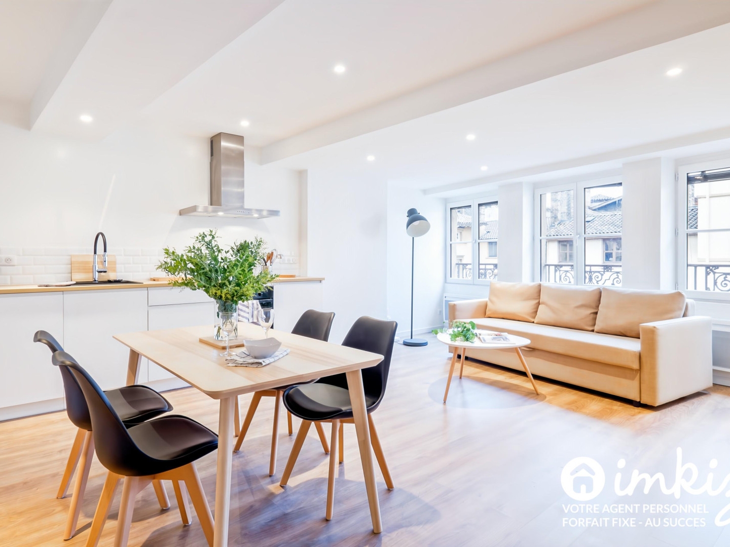 T2 62m² entièrement rénové au cœur du Vieux Lyon