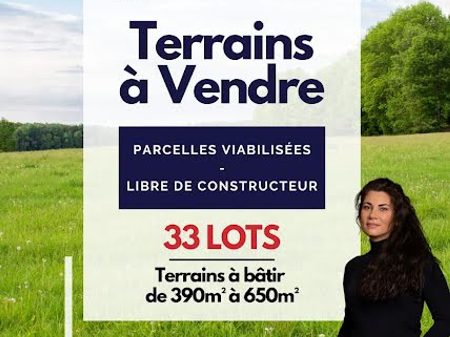 Terrain à vendre - 400m2 - Le Breuil-En-Auge (14130)