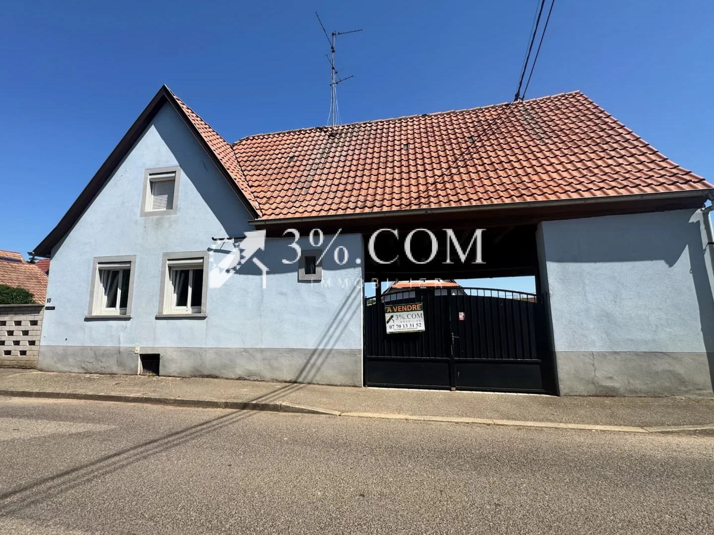 Maison à vendre - 3 pièces - 99m2 - Bossendorf (67270)