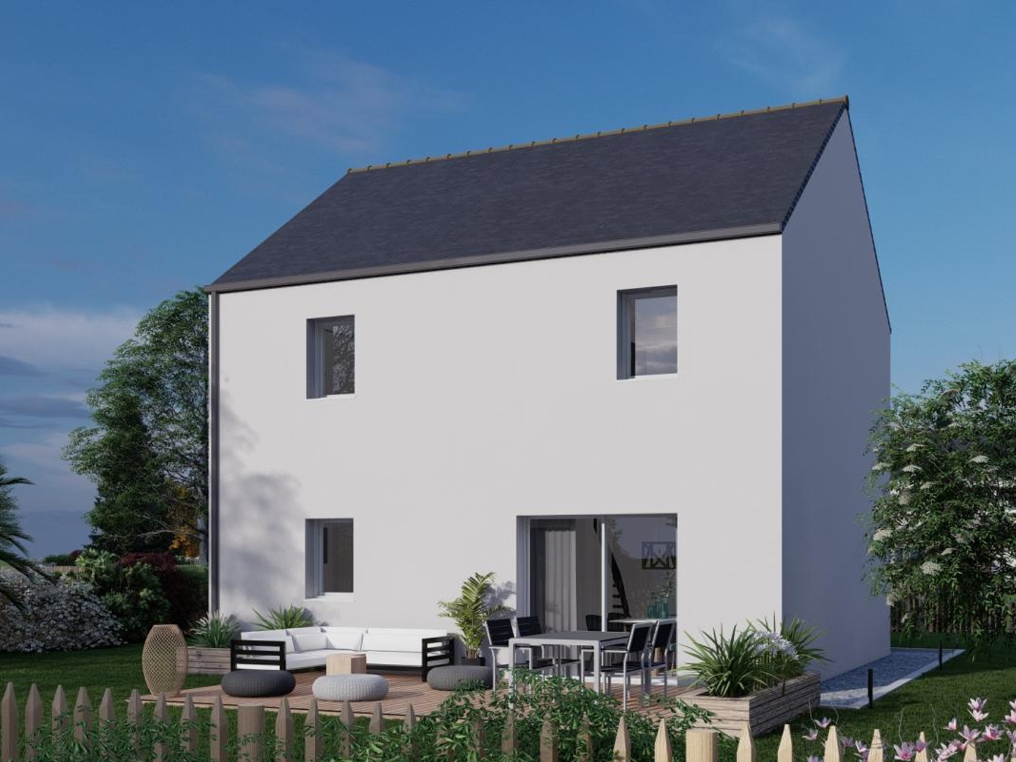 Maison à vendre - 88m2 - Paimpont (35380)
