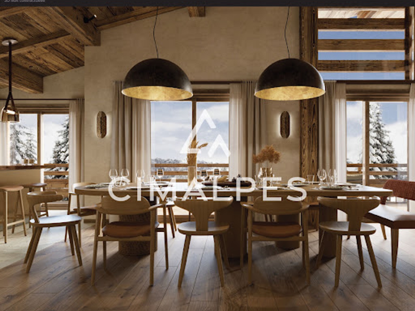 Appartement à vendre - 6 pièces - 155m2 - Megève (74120)
