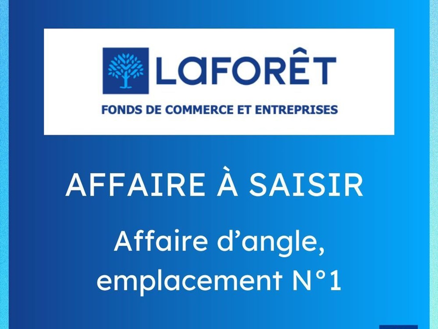 Superbe opportunité !