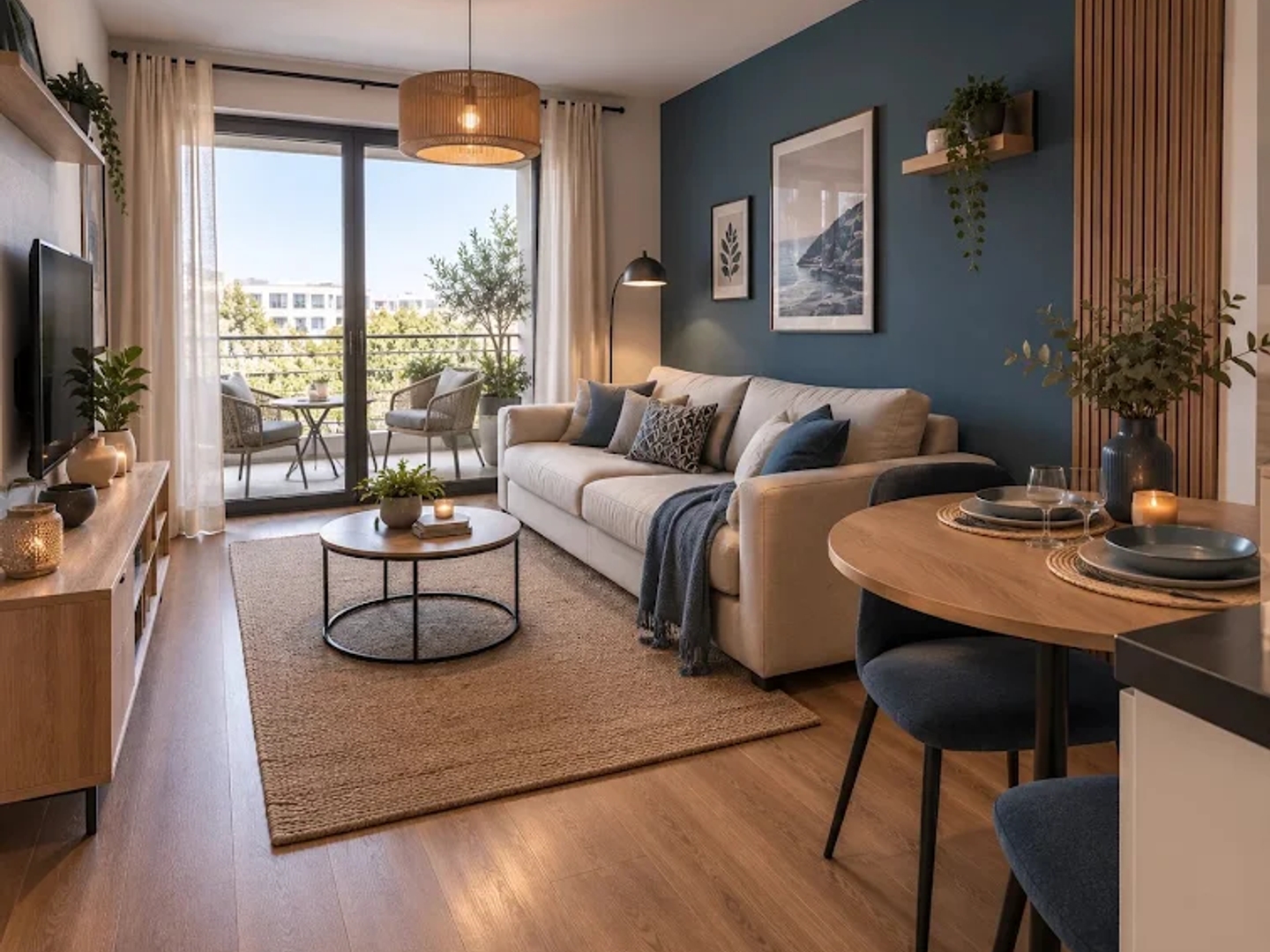 Appartement 2 pièces 49 m²
