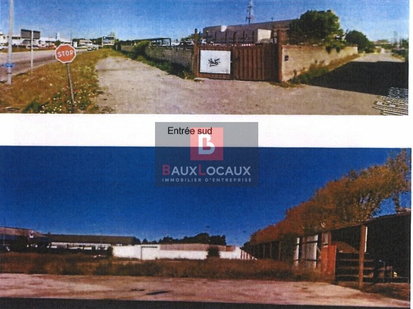 TERRAIN INDUSTRIEL AVEC BATI A VENDRE