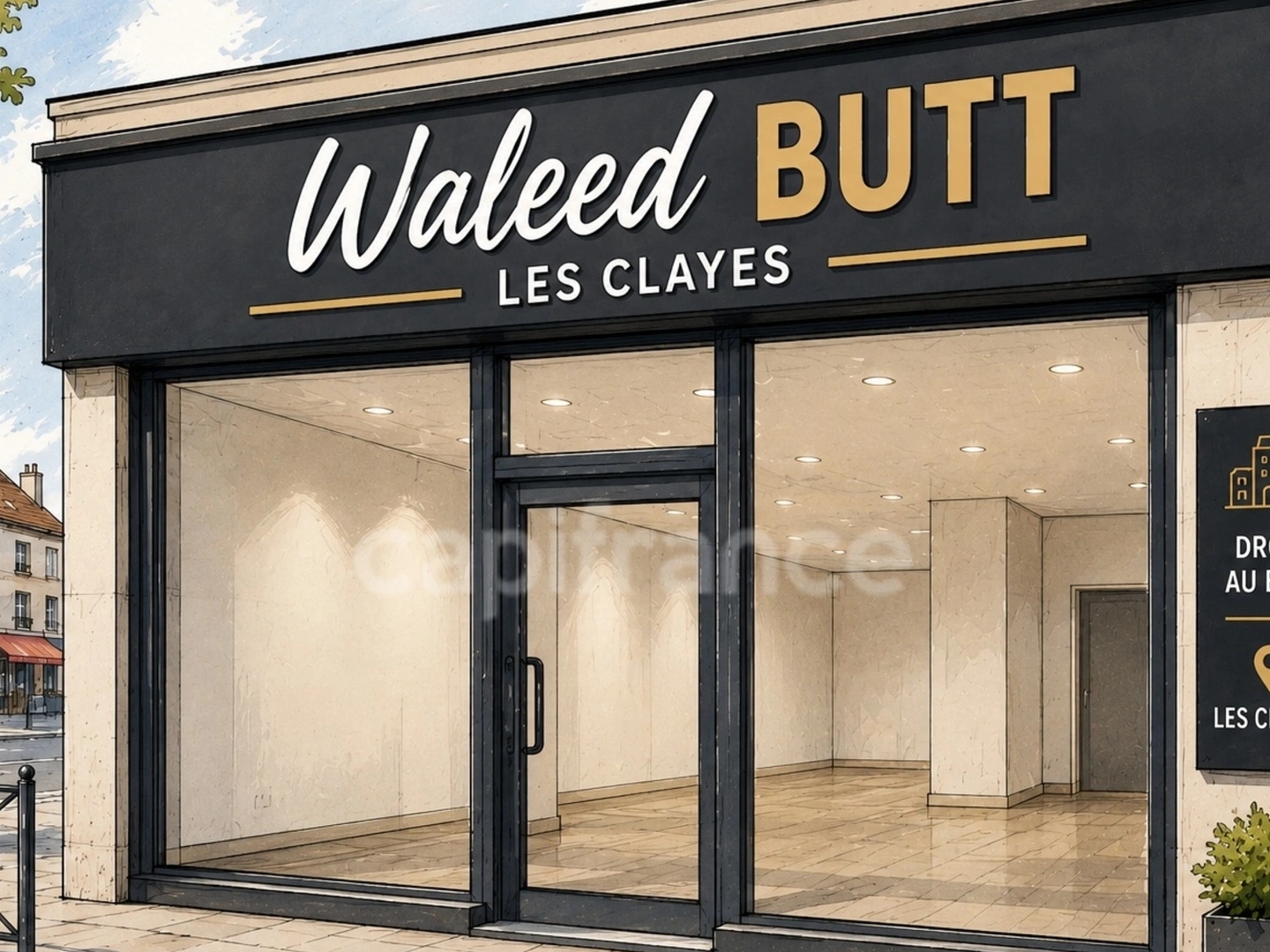 Magasin à vendre - 3 pièces - 100m2 - Les Clayes-Sous-Bois (78340)