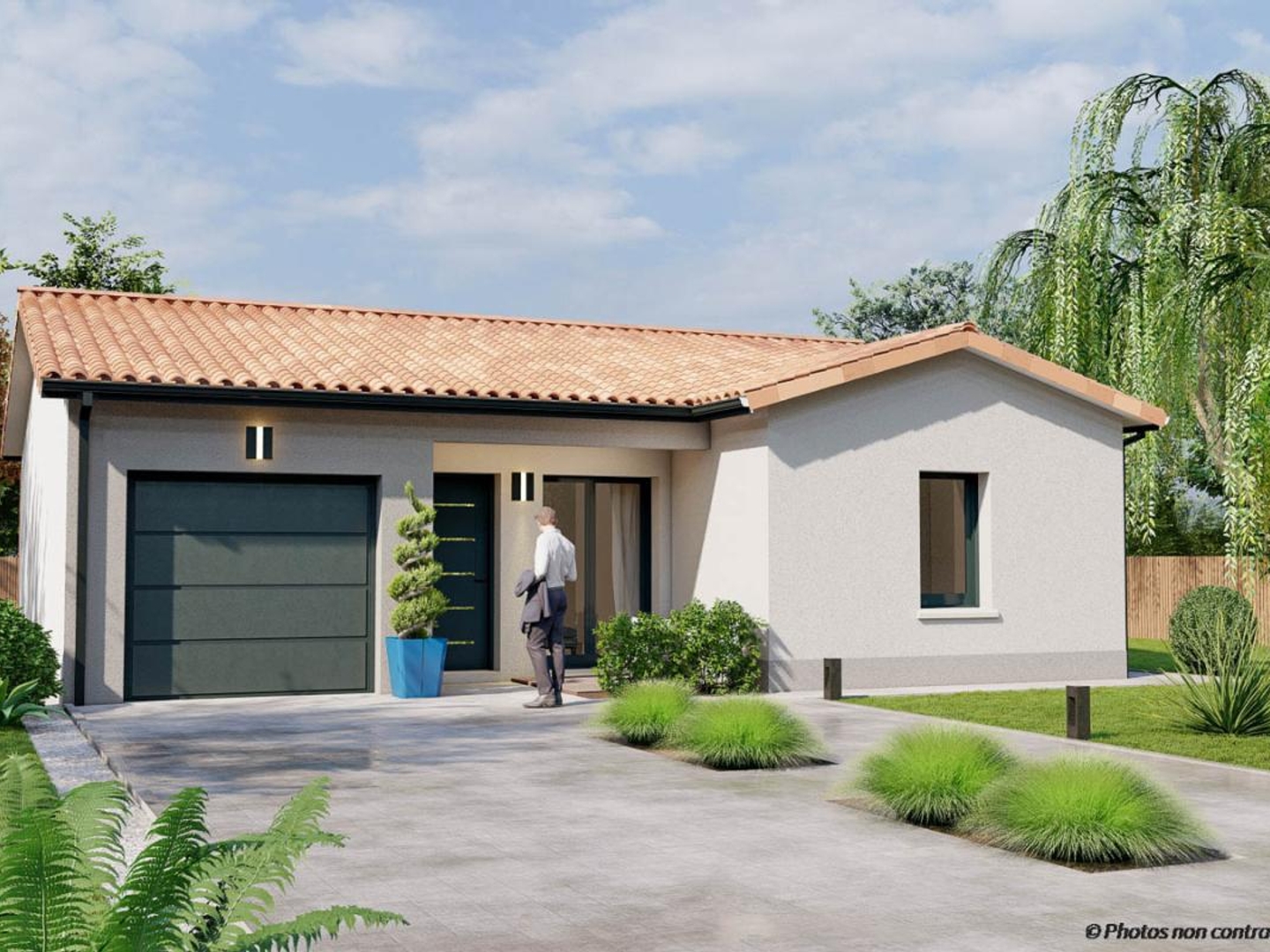 Terrain + maison 71 m²