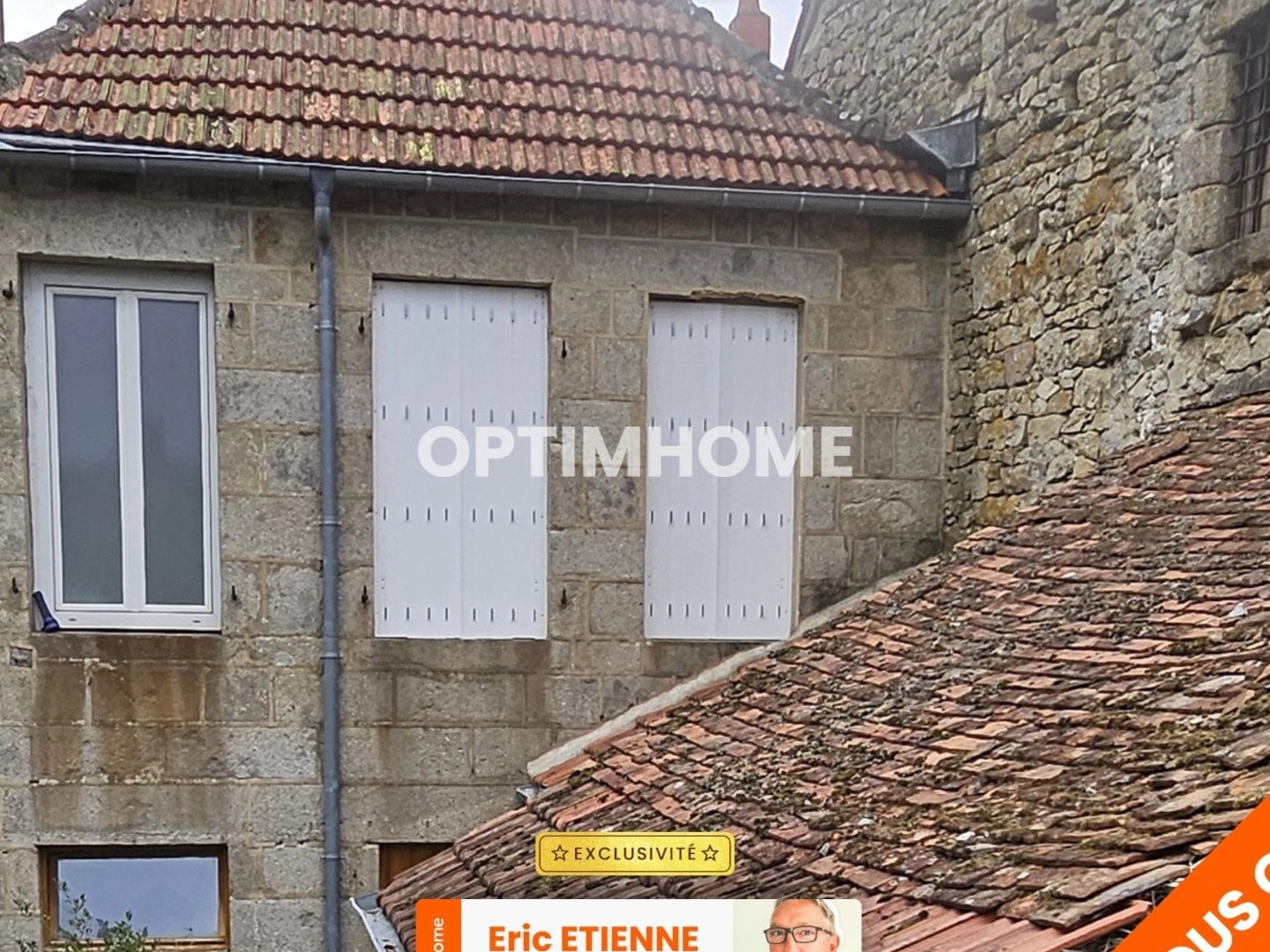 Maison à vendre 5 pièces CHENERAILLES (23)