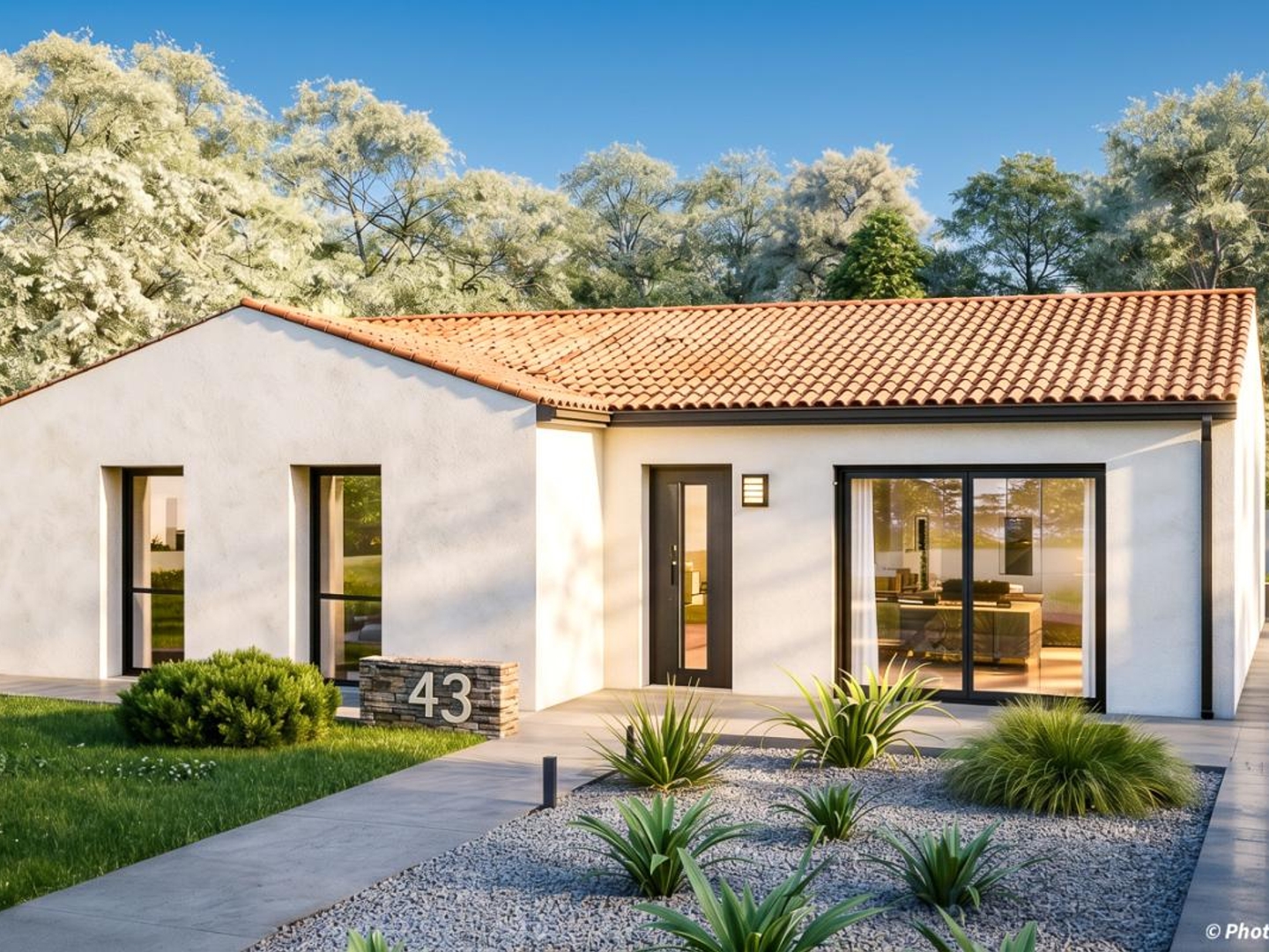 Terrain + maison 104 m²