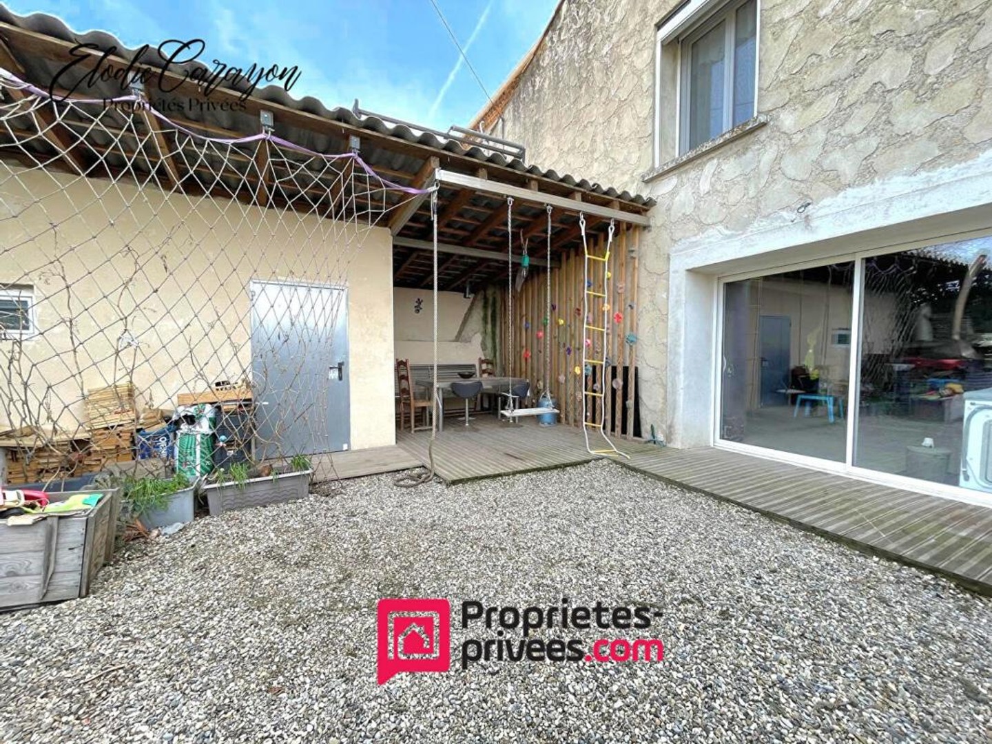 Maison Peyriac Minervois 4 pièces de 72.55 m2 et jardin