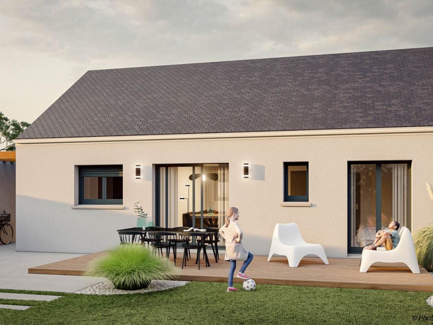 Maison à vendre - 65m2 - Grandchamps-Des-F... (44119)
