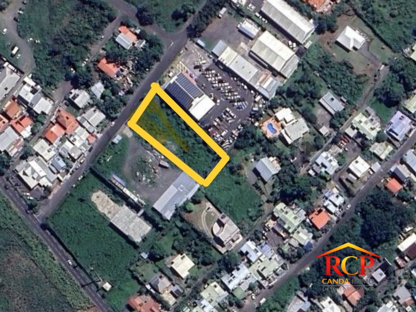 Terrain en individuel 2043 m²